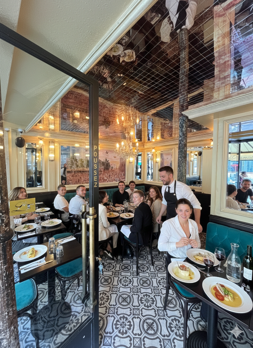 Ambiance conviviale au Thermidor